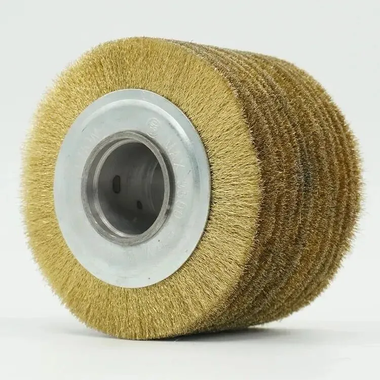 Circular-Crimped-Copper-Plated-Steel-Wire-Wheel-Brush